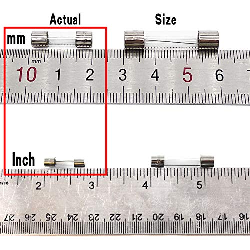 Compstudio 10Pcs/lot T20AL250V 5x20mm 20A 250V Slow Blow Fuse